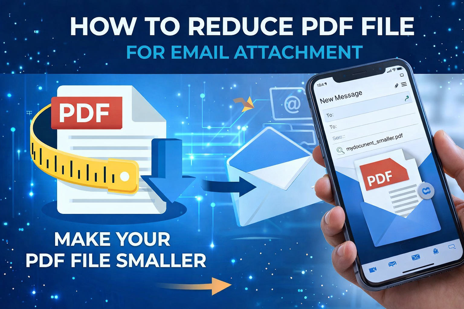 Email Reduction How to reduce pdf file for email attachment Online for Free